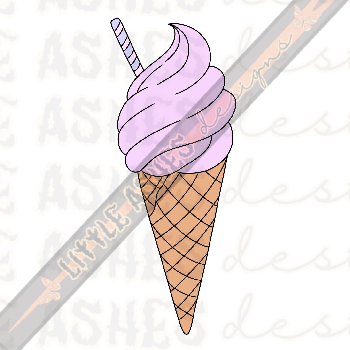 Western ice cream clipart