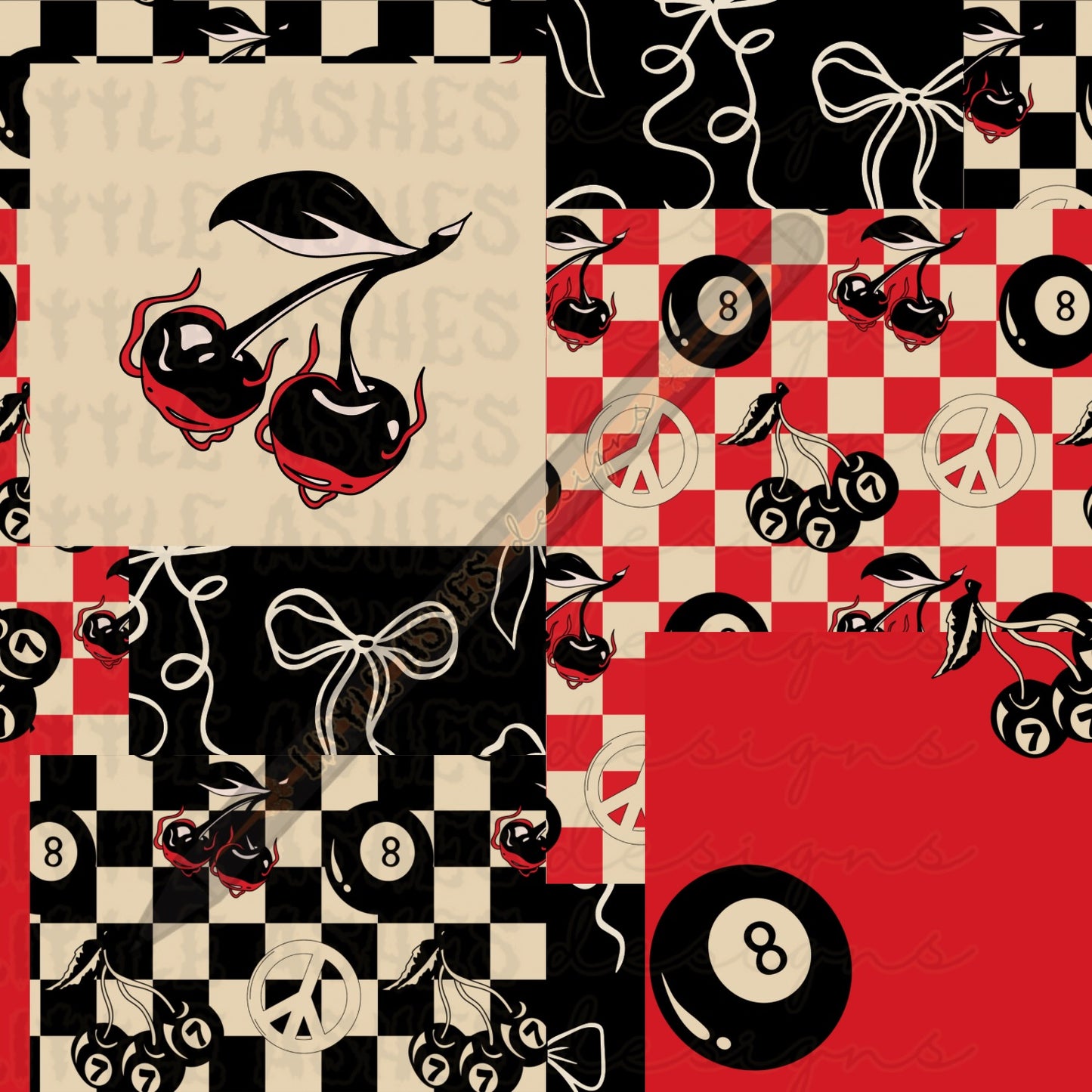 Lucky coquette patchwork