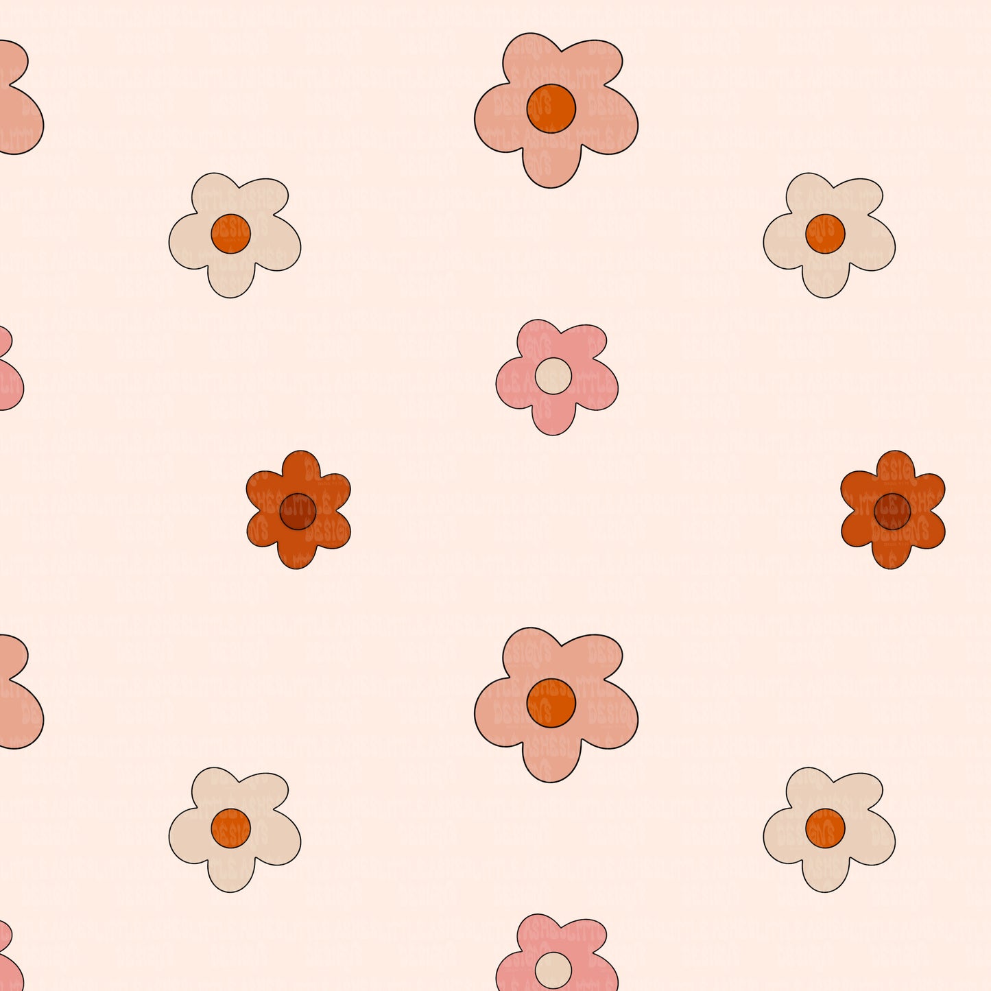 Floral retro Seamless