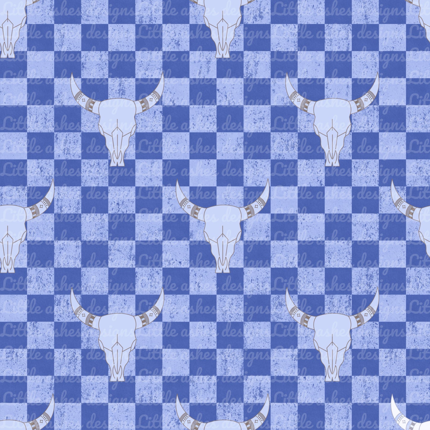 Cow skulls Seamless