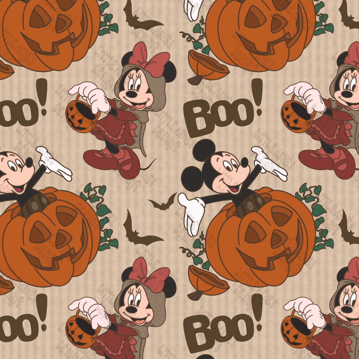 Spooky Pumpkin Seamless