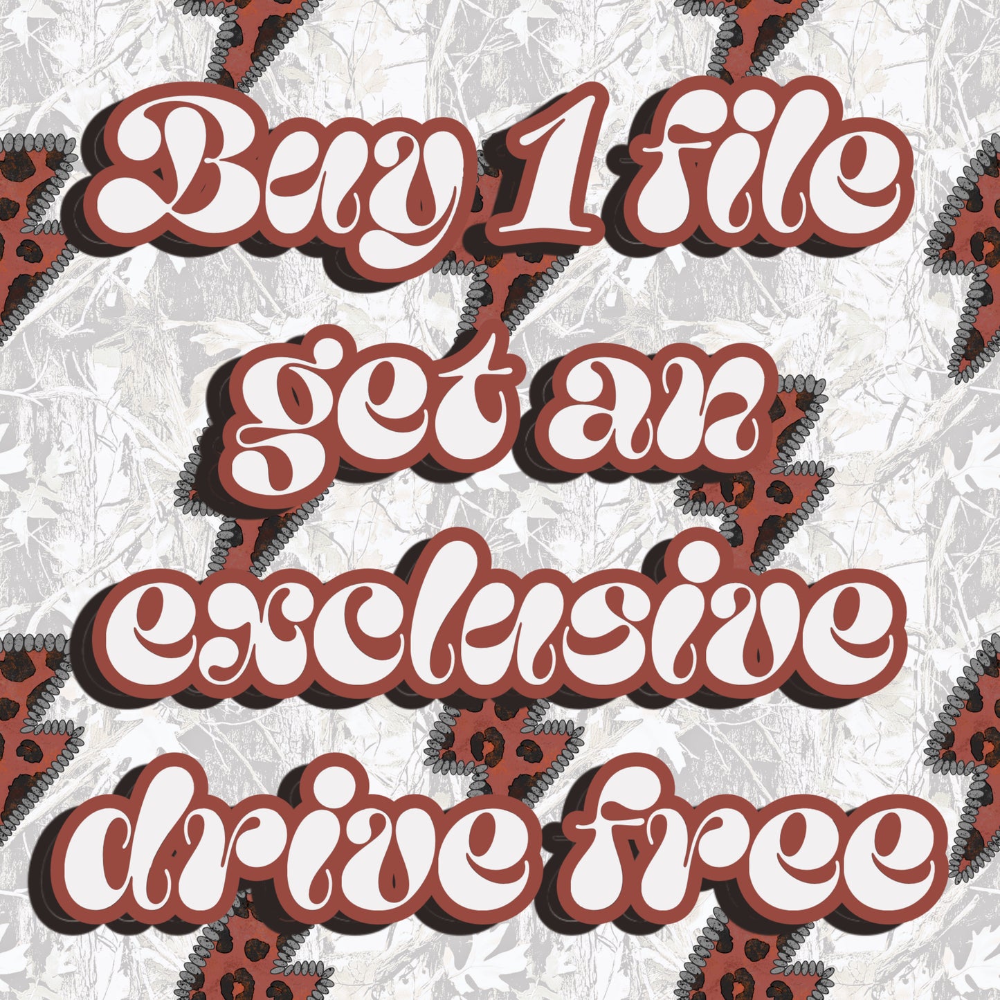 Buy 1 file get an exclusive drive free