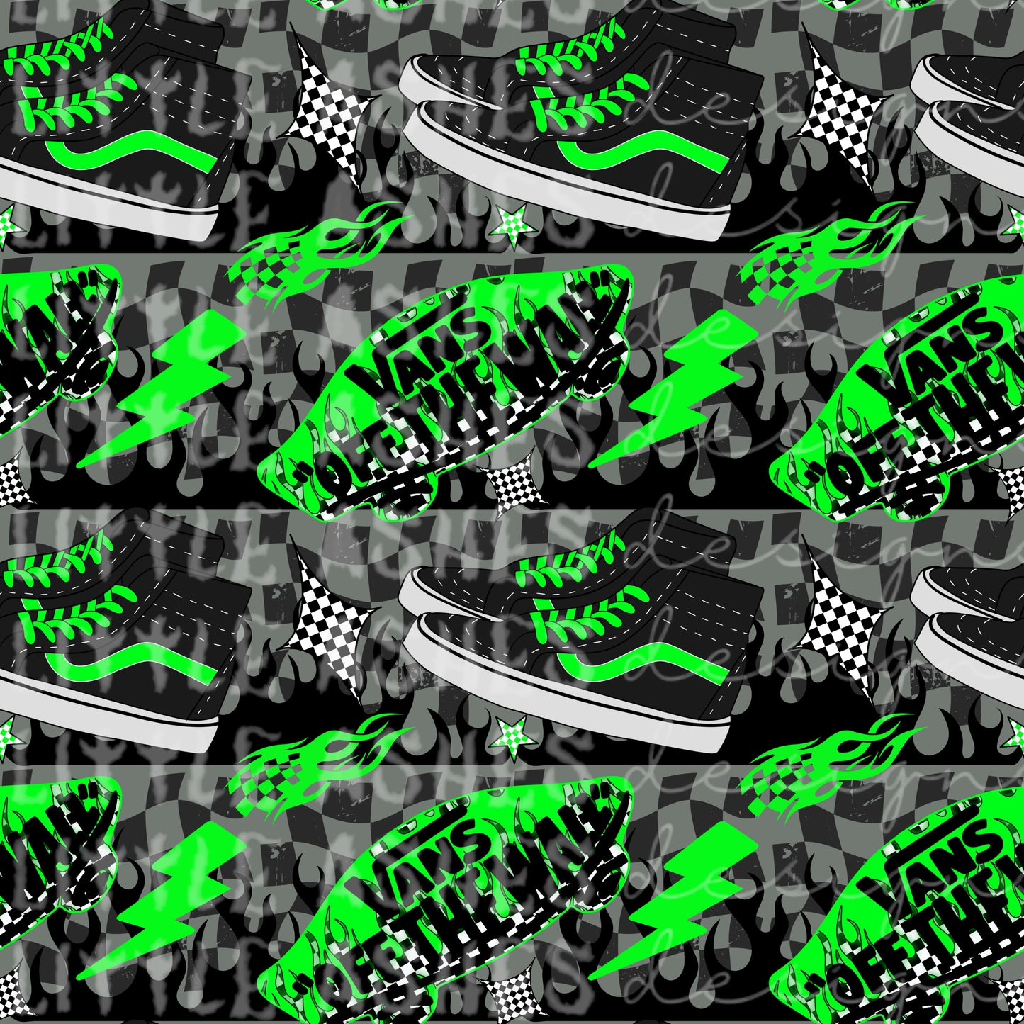 Neon skater