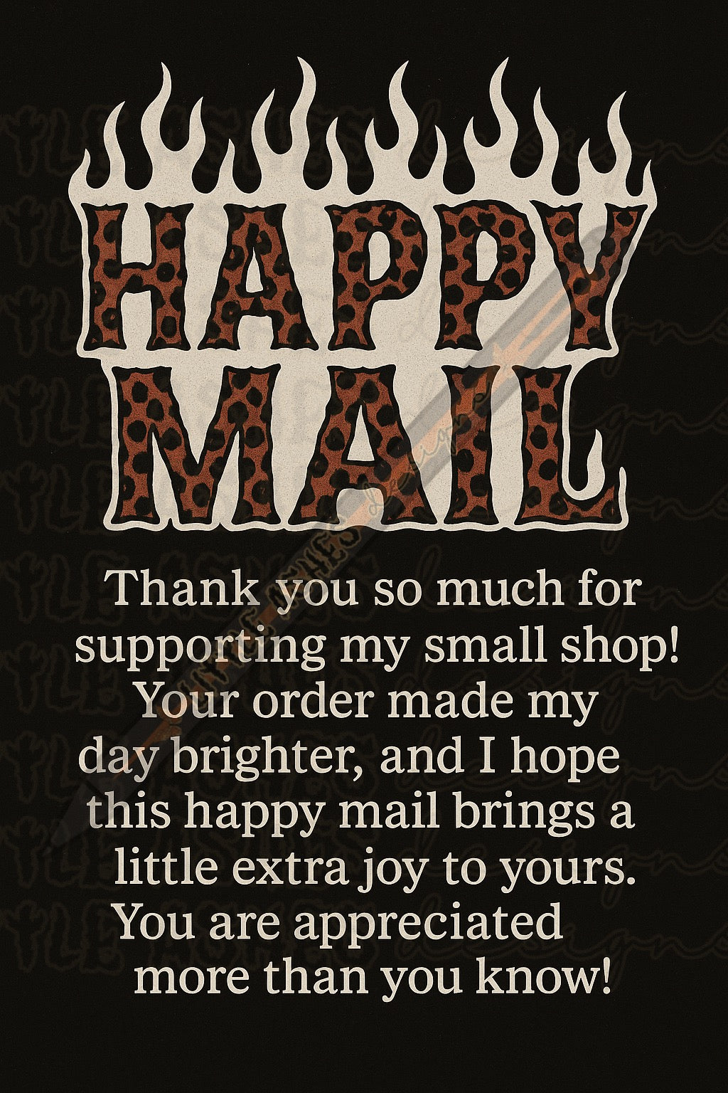 Happy mail card