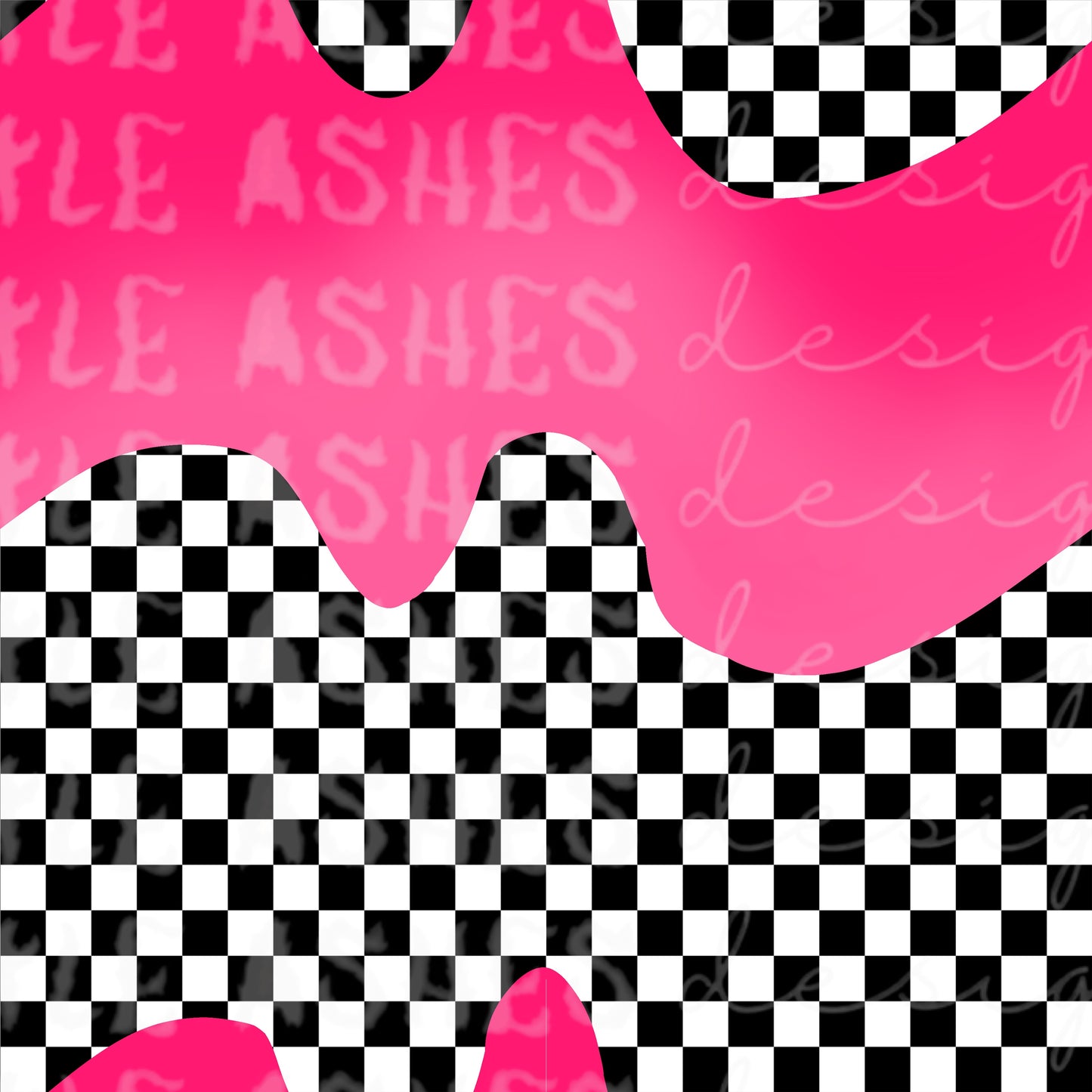 Pink check waves