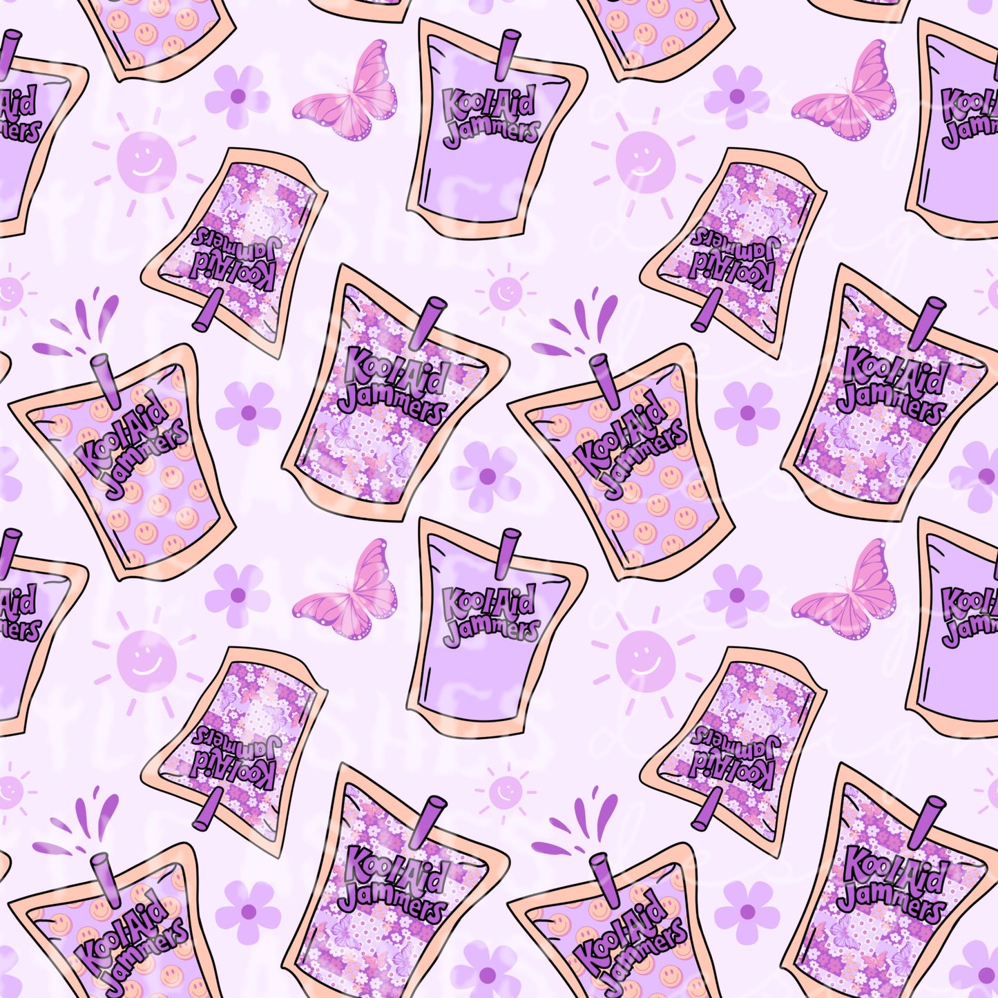 Purple spring juices