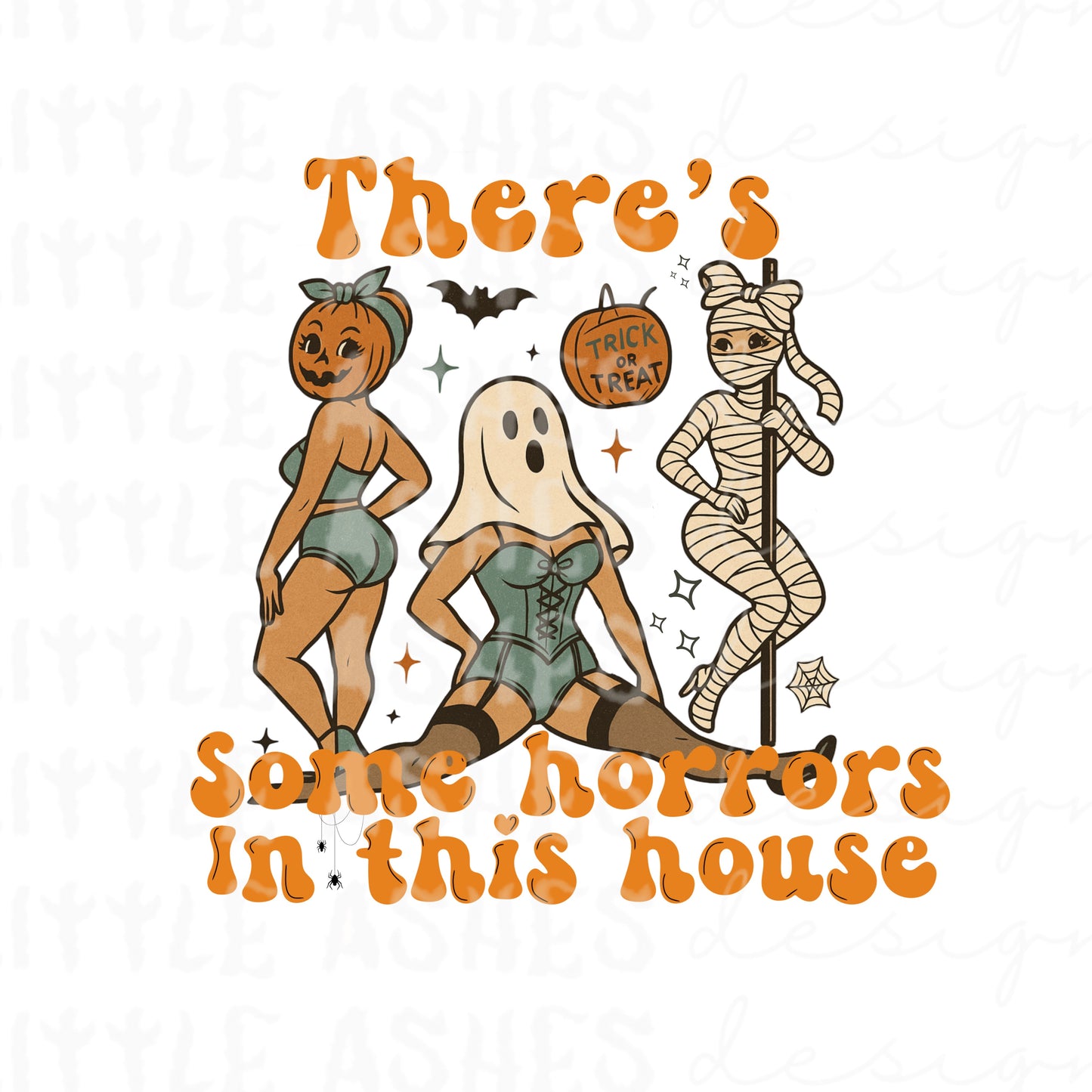 There’s some horrors in this house png