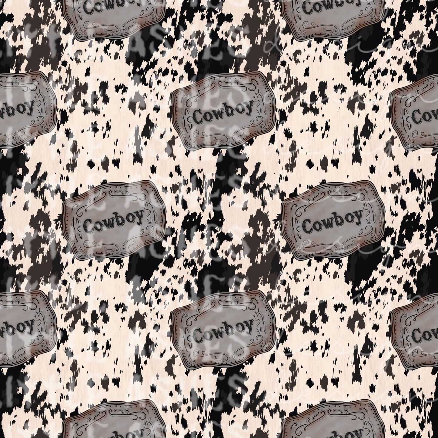 Cow print cowboy LIMITED