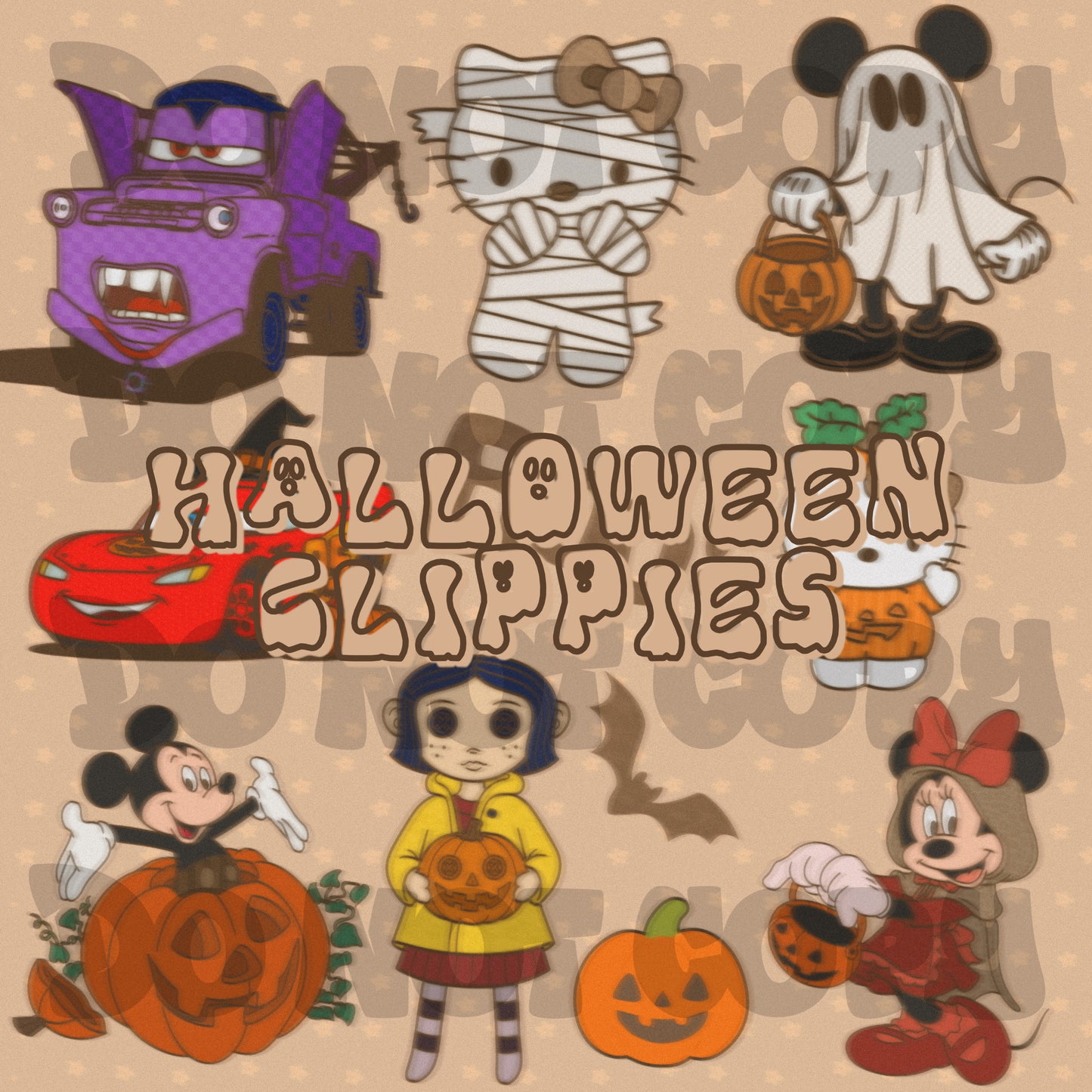 Halloween clippies