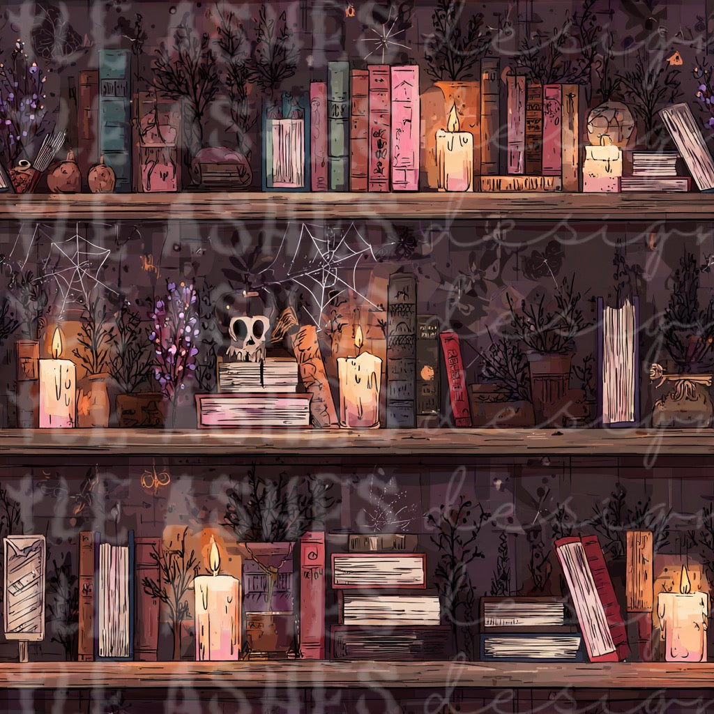Spooky bookshelf bundle