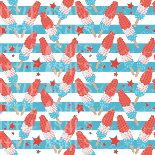 Popsicles, stars, and stripes