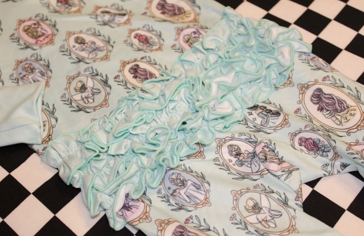 Ruffle Zippy 3/6m