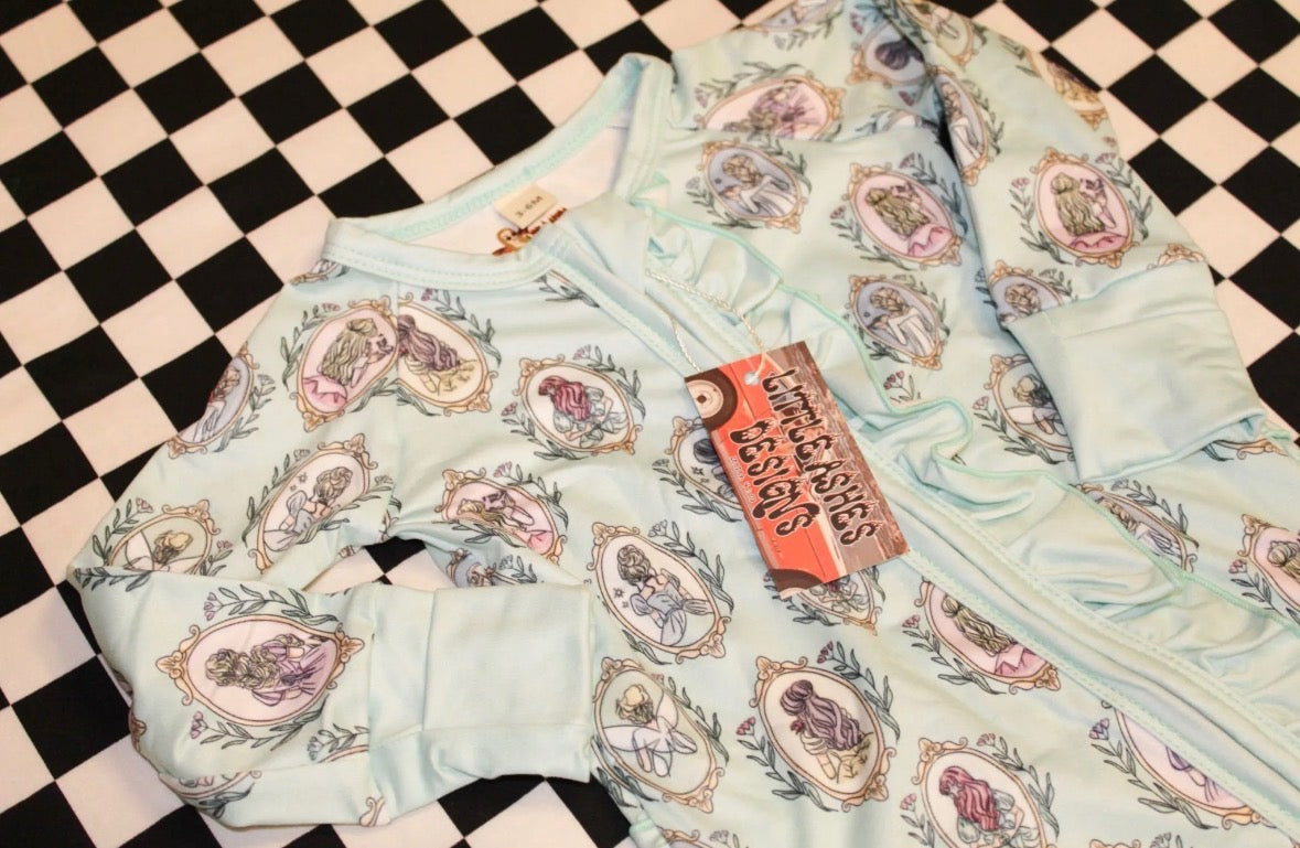 Ruffle Zippy 3/6m