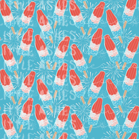 Fireworks and popsicles