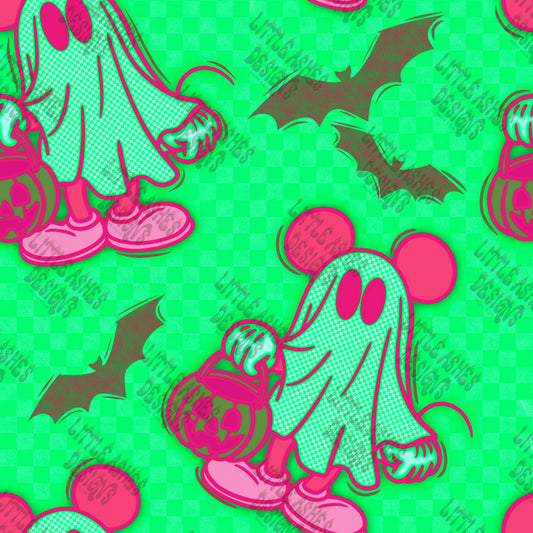 Mouse Ghost Seamless