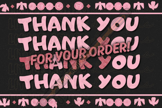 Thank you card exclusive