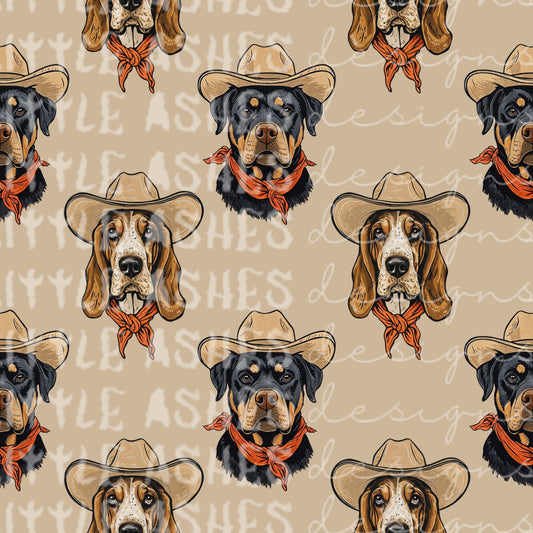 Sketched dogs