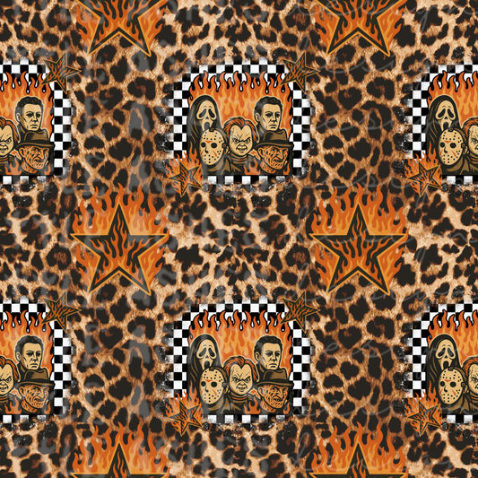 Cheetah print and monsters