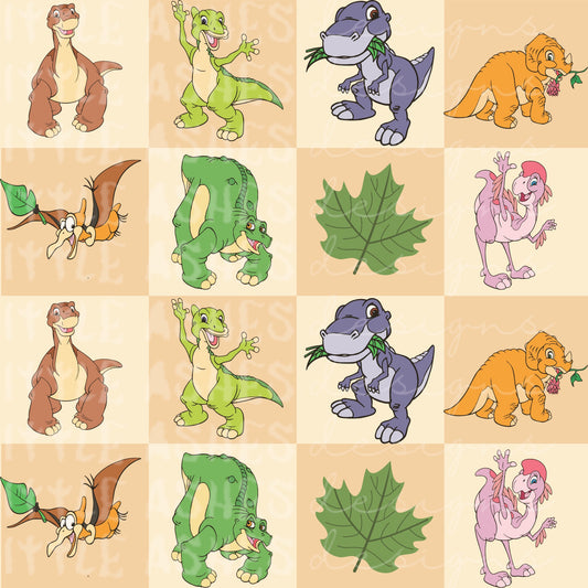 Checkered Dino’s