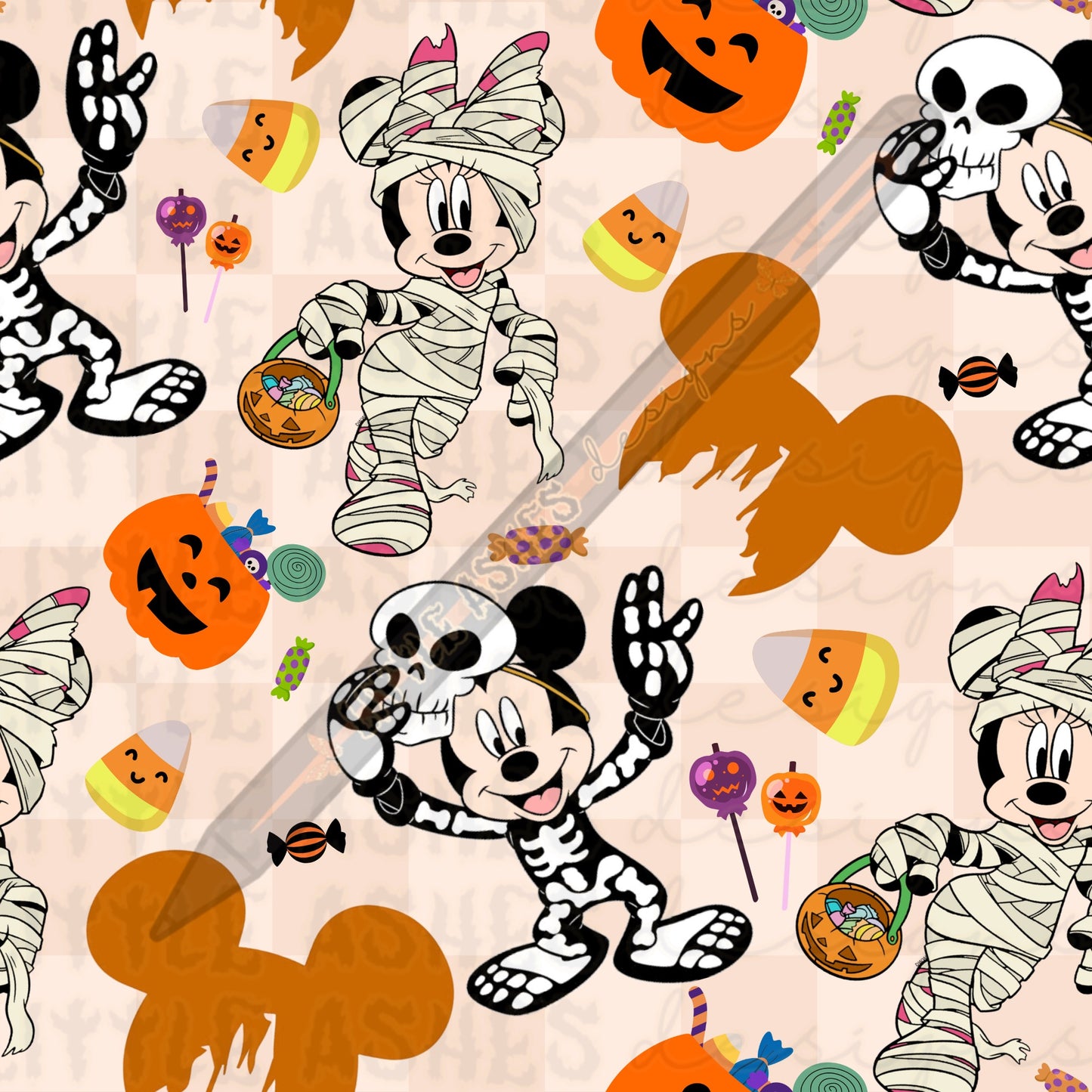 Cartoon mouse Halloween (mystery drive)