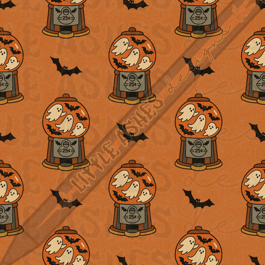 Spooky bubblegum machine