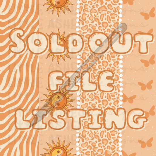Sold out file listing