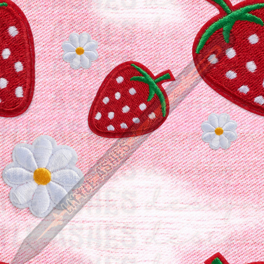 Limited Strawberry distressed