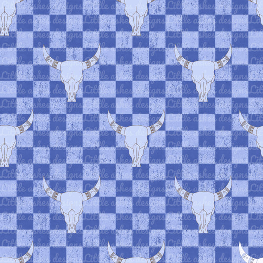 Cow skulls Seamless