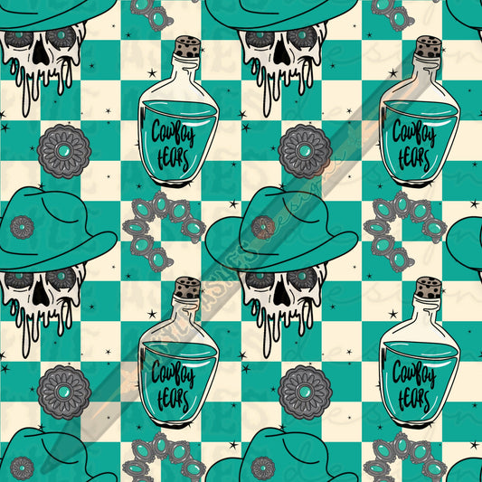 Turquoise cowboy tears