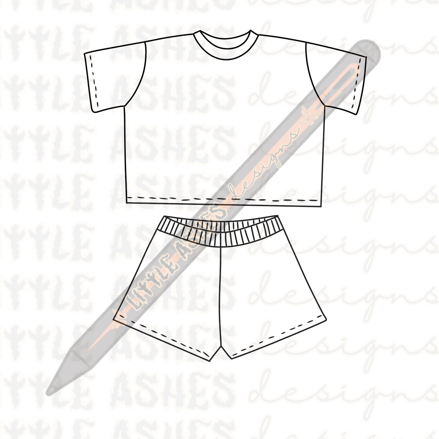 Blank comfy set mock up