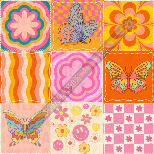 Retro patchwork