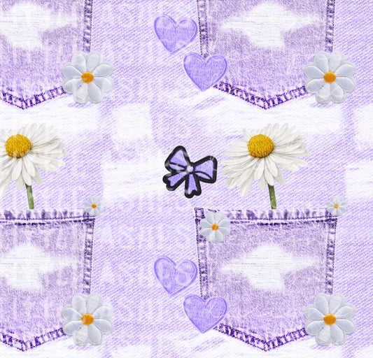 Lilac jeans