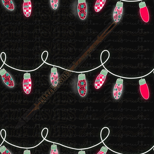 Boujee Christmas lights