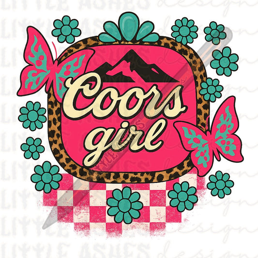 Coors girl png