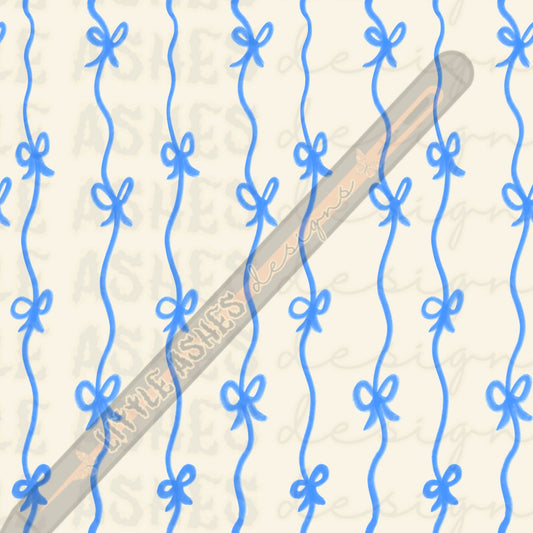 Blue bow
