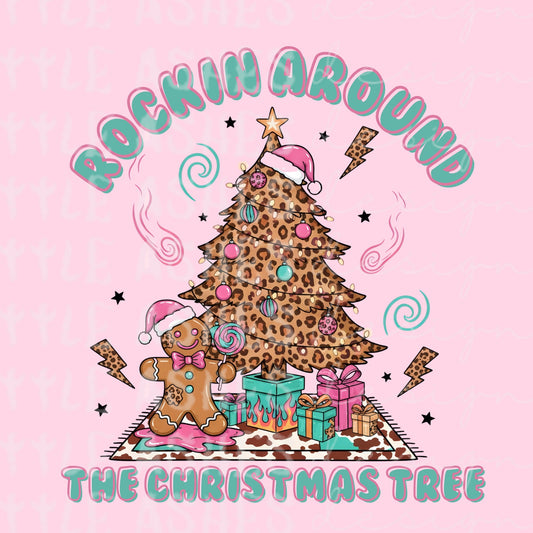Rockin around the Christmas tree png