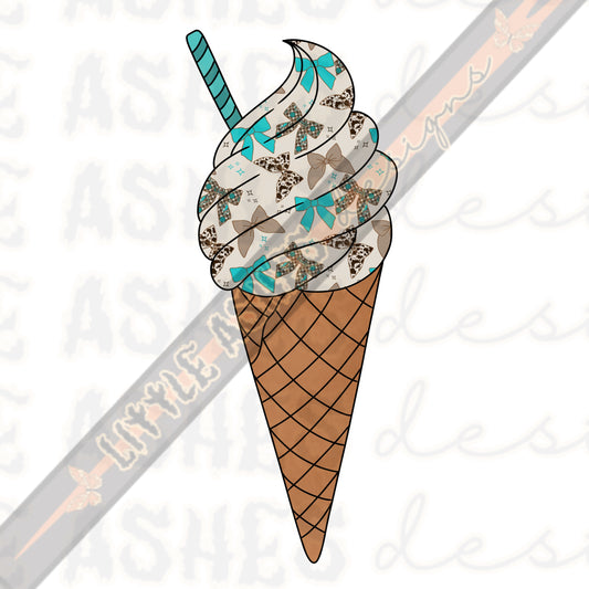 Western ice cream clipart