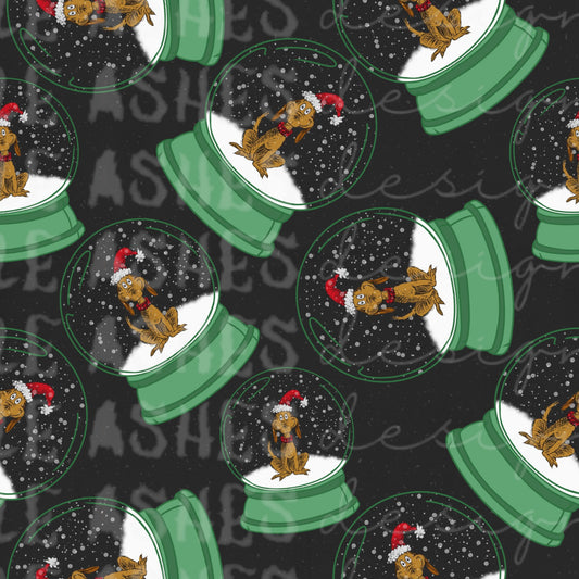 Christmas snow globes