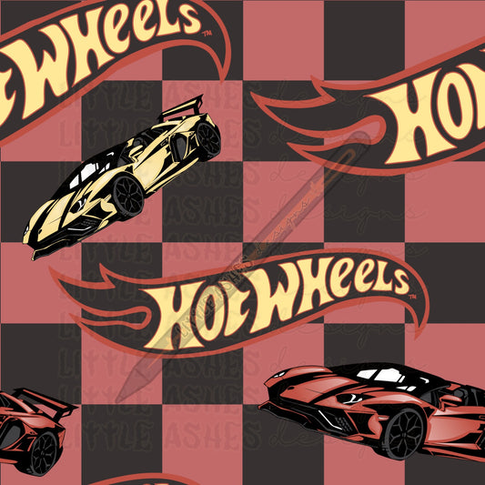 Red hot wheels