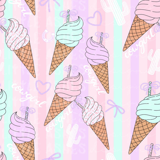 Cowgirl ice cream cones