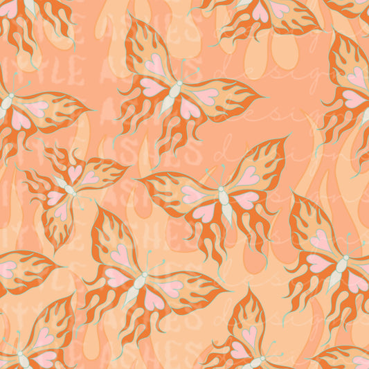 Flaming butterfly limited