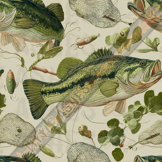 Embroidered bass