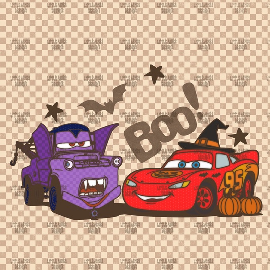 Spooky Car PNG