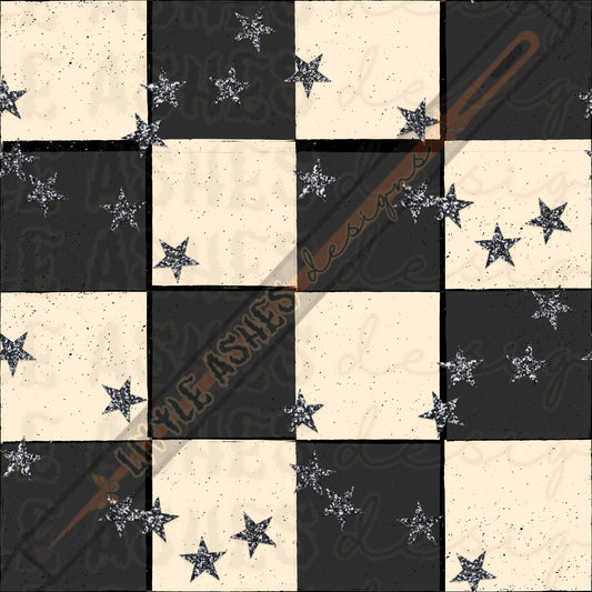 Checks and stars cord