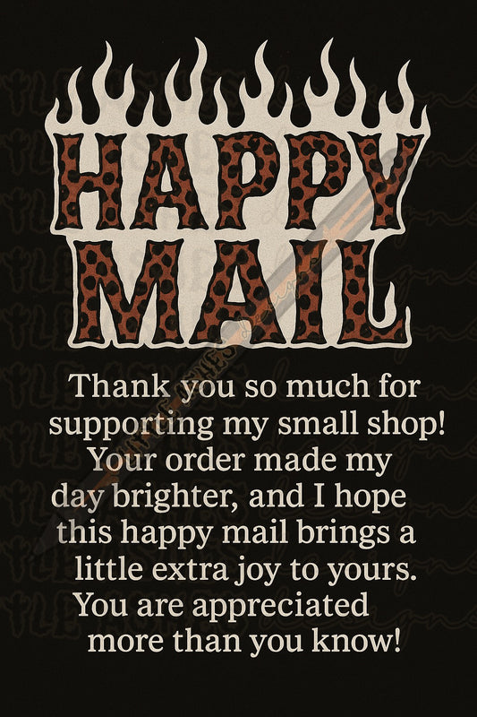 Happy mail card