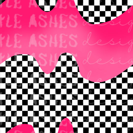 Pink check waves