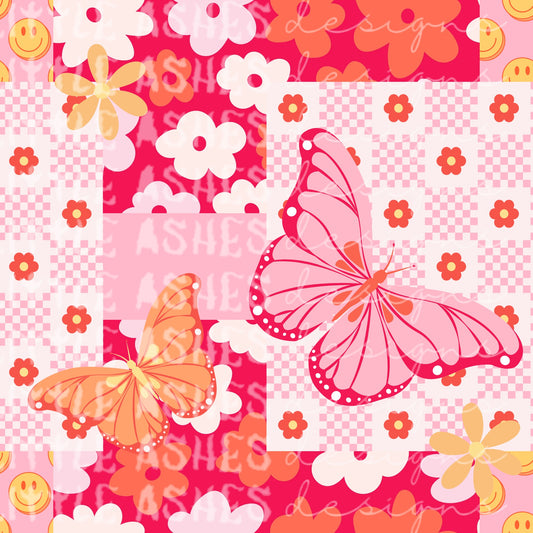 Butterfly patchwork