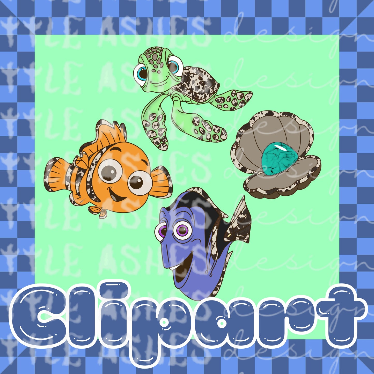 Ocean clipart bundle