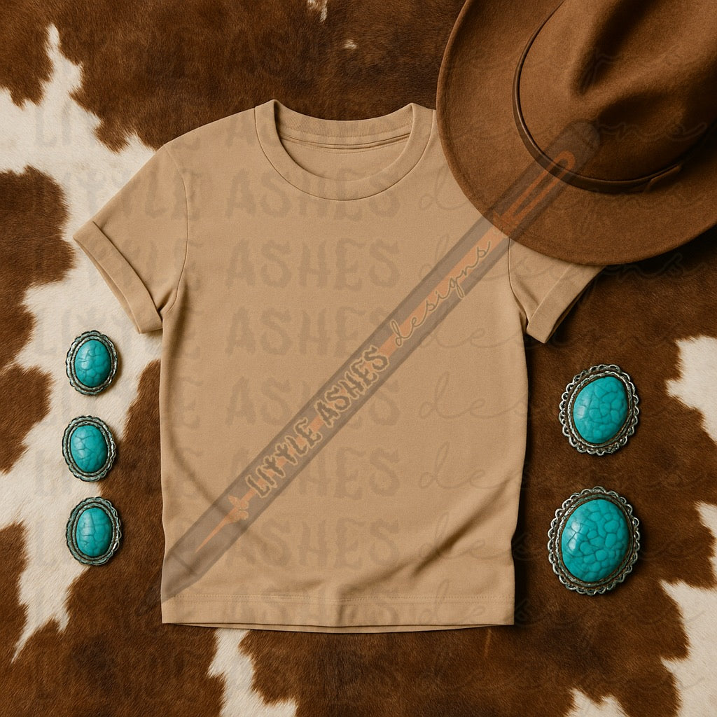 Western jewels mockup