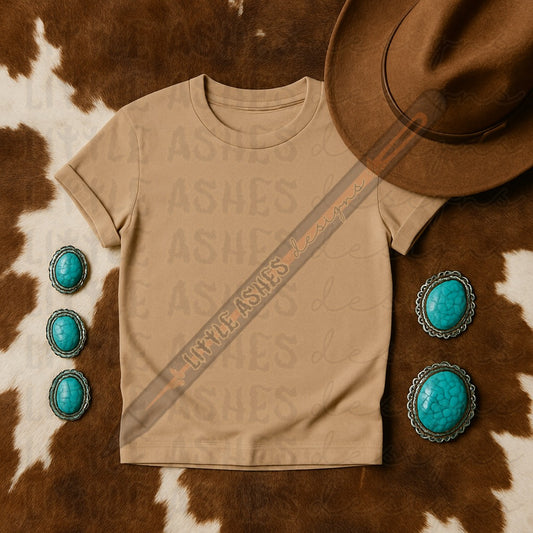 Western jewels mockup